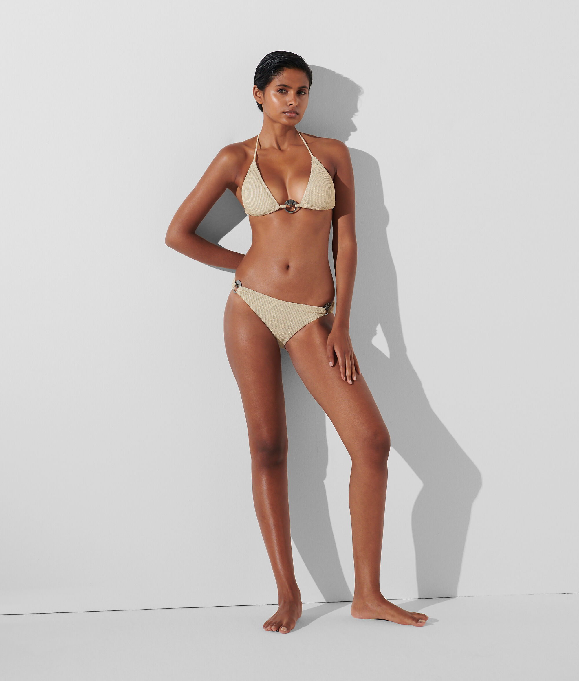 (image for) Refined LUREX FAN CHARM BIKINI BOTTOMS